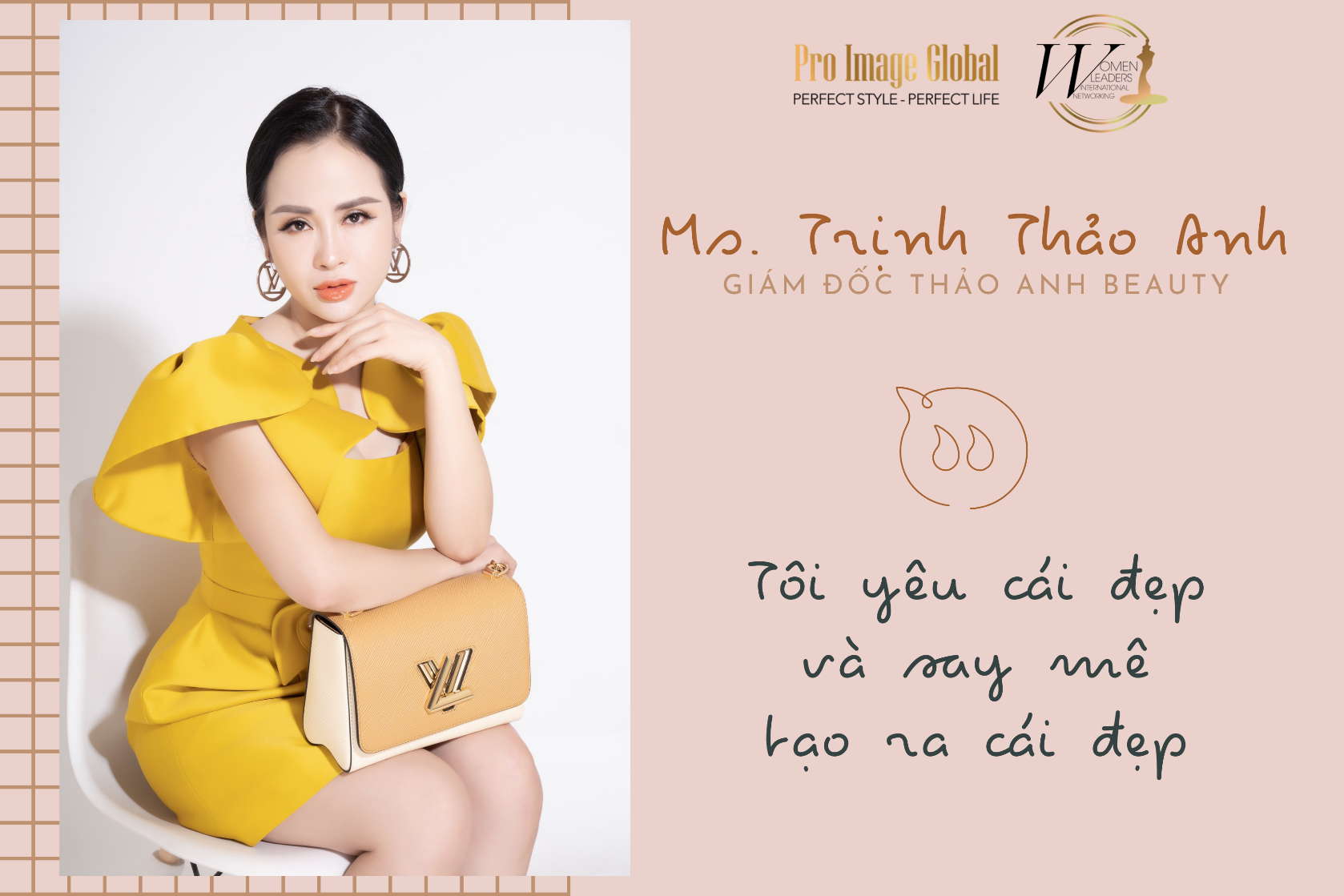 Ms. Trịnh Thảo Anh–Giám đốc Thảo Anh Beauty